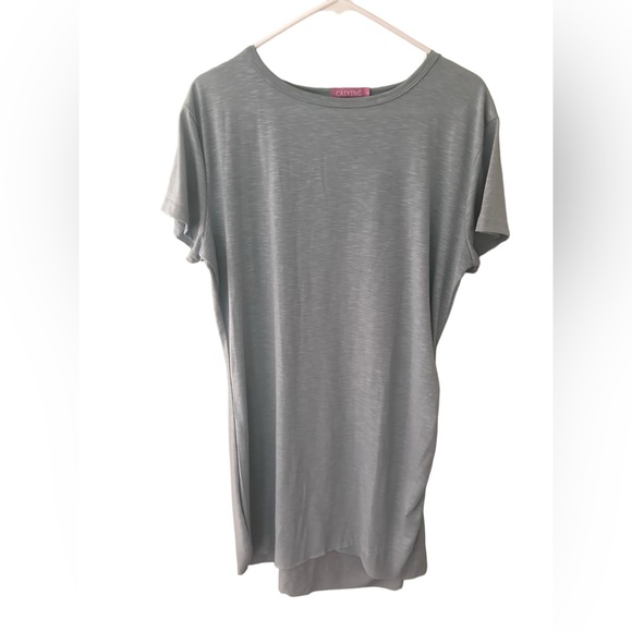 ❤️Tee Dress - Grey/Blue - Picture 1 of 5